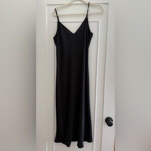Aritzia Black Slip Dress